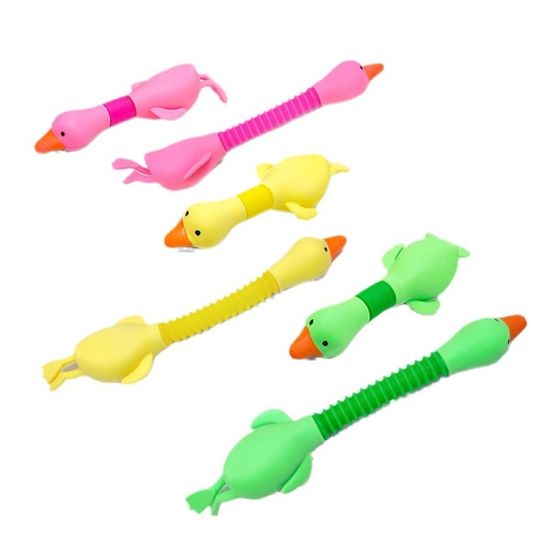 말랑이 오리 인형 피젯 팝튜브 호스 팝잇 토이 장난감