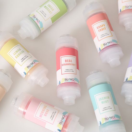 뷰니오 패밀리 비타 샤워필터 리얼스트로베리