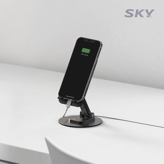 [1+1] 스카이 회전 높이 각도조절 핸드폰 거치대 ES30