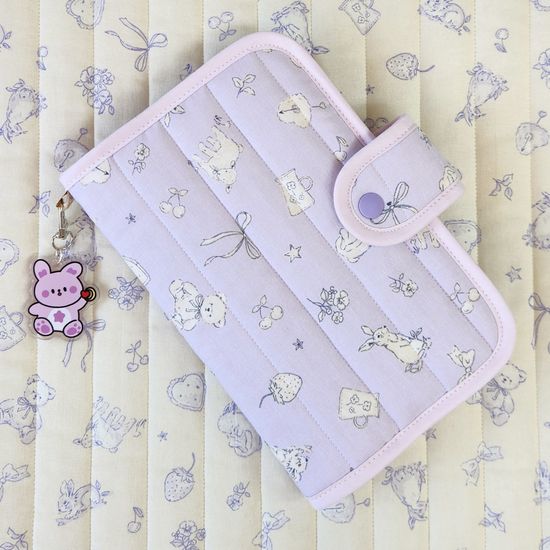 쁘띠미뇽 패브릭 다이어리 북커버