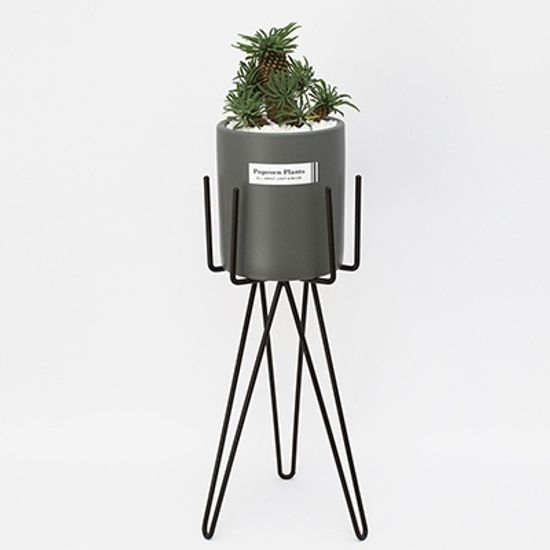B. 육각 화분 스탠드(L)-14.5(지름) x 40cm