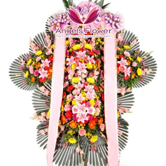 [엔젤스플라워] 전국빠른배송 축하 근조화환 고급5단