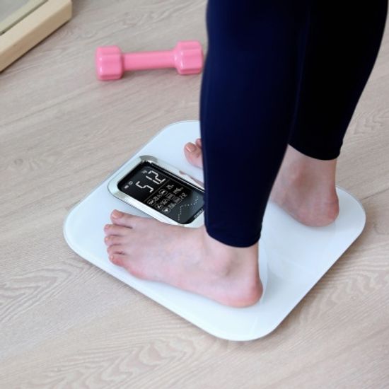 [무아스] 스마트 프리미엄 체성분 체중계(건전지포함)