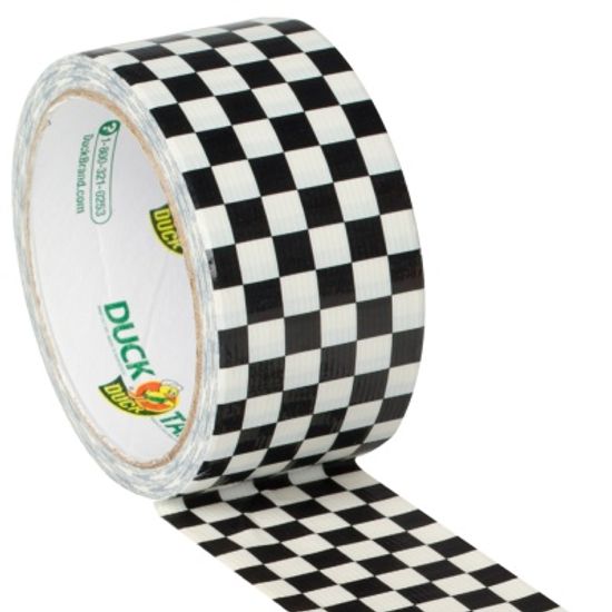 덕테이프 디자인 박스 테이프 체커 무늬 9m