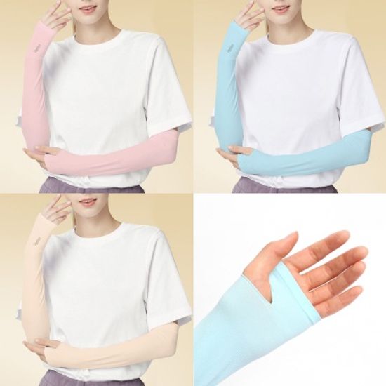 슬림 남녀공용 손등 쿨토시 4세트 (3color)