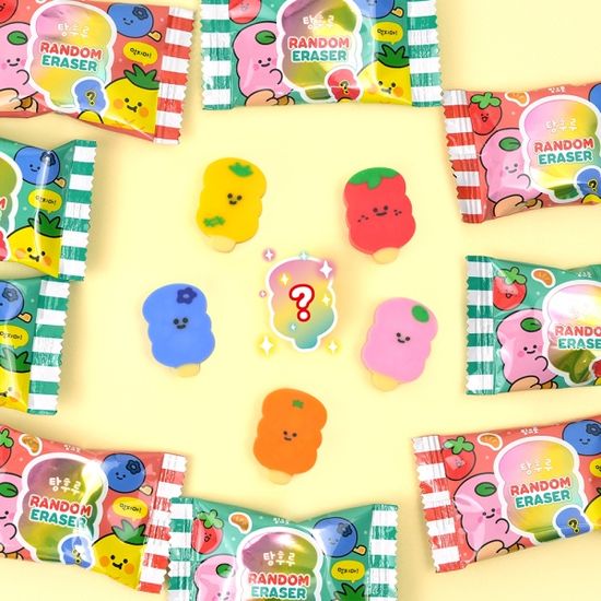 핑크풋 탕후루랜덤지우개ver16