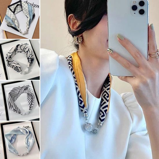 쁘띠 봄 우아한 실크스카프(WBBDA13)