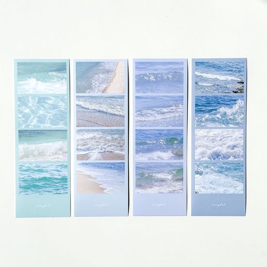 밍키트 물빛 네컷 스티커팩