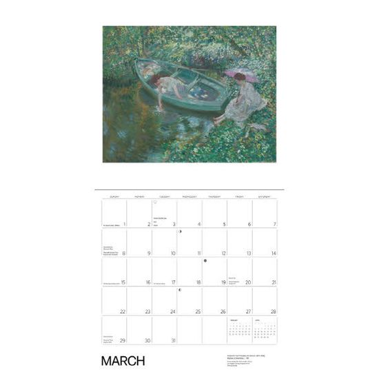 2026벽걸이캘린더 Gardens of the Impressionists