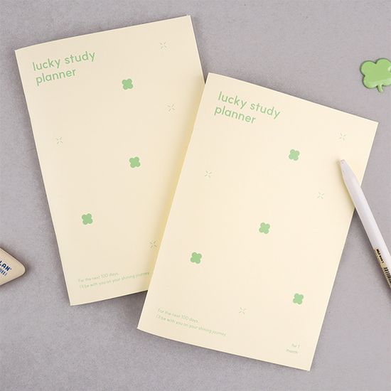 [대시앤도트] 럭키 스터디 플래너 ver.2(1개월)