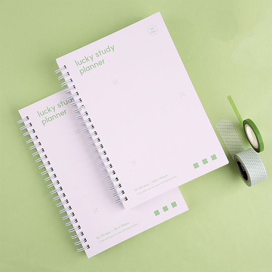 [대시앤도트] 럭키 스터디 플래너 ver.2(100일)
