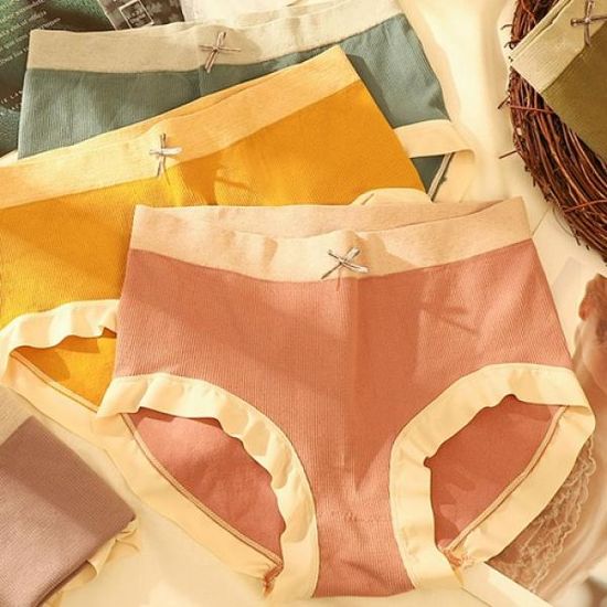 여성 심리스 쫀쫀 면팬티 5종 세트