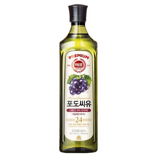 사조 해표 포도씨유 900ml