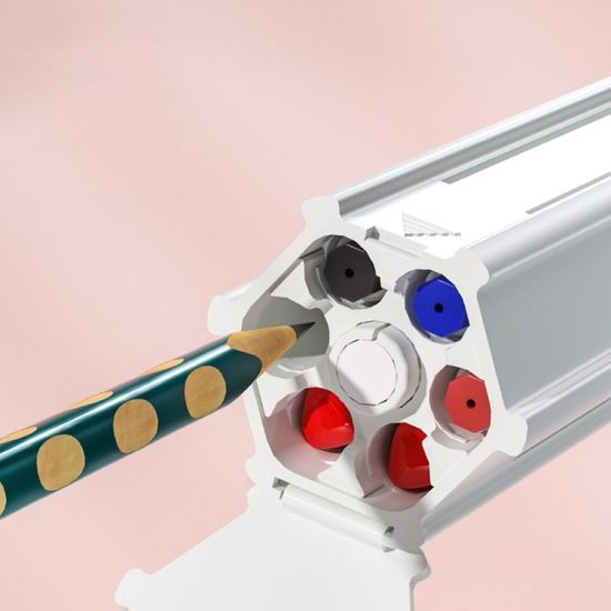 육각 다기능 필통 펜 케이스 세트 학생 신학기 학용품