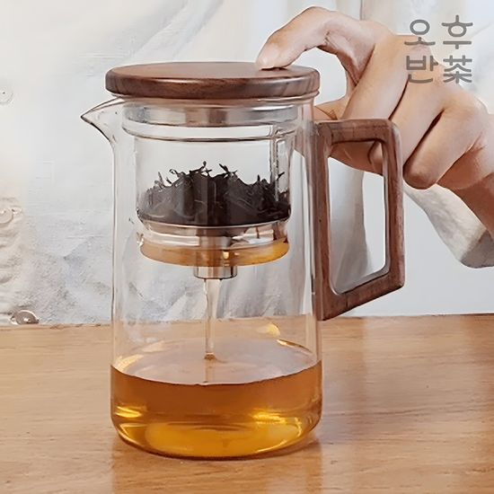 오후반차 원버튼 드롭 티머그 티메이커 표일배 800ml