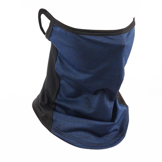 [젠웨어] 썸머 메쉬 귀걸이형 멀티스카프(블루)