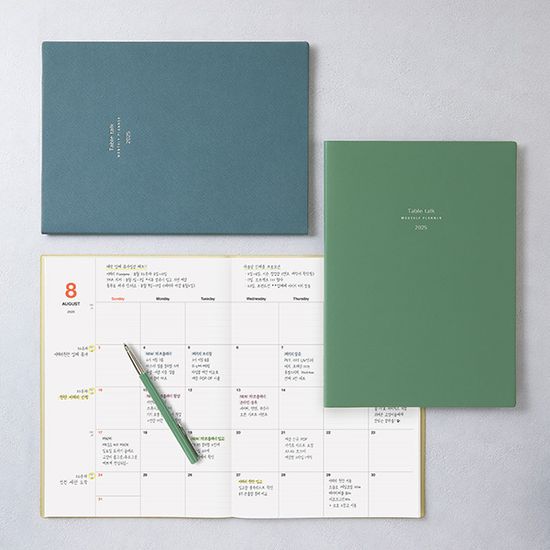 (2025 날짜형) 먼슬리 플래너 2025 A4_월간 다이어리