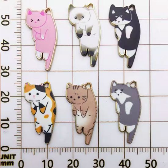고양이 diy 키링 열쇠고리 공예 부자재(WE626A5)