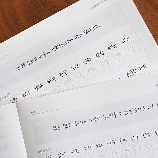 글씨를 쓰다 - 나만의 예쁜 글씨