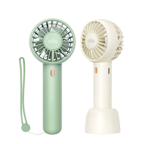 알로코리아 휴대용 미니 선풍기 듀얼팬 F2 손풍기