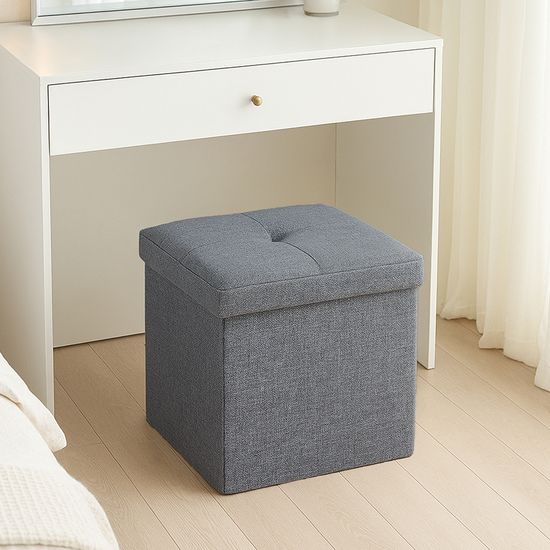 레토 패브릭 스툴 수납 화장대 의자 3종 LFC-S01