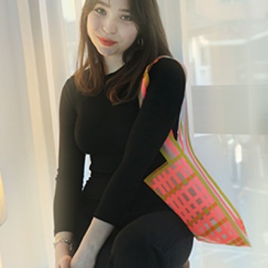 NALTHINI CHECK ECO BAG 날씨니 체크 에코백