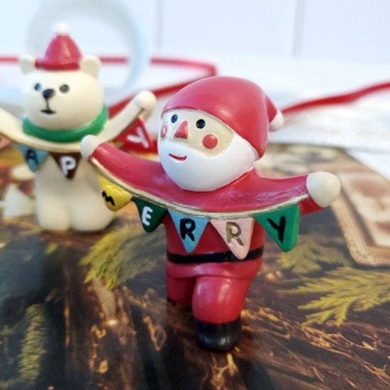 미니데코 해피 메리 산타 2p set 