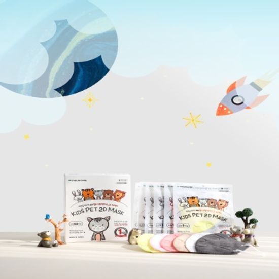 태림케어 KF94 어린이 컬러마스크 30매