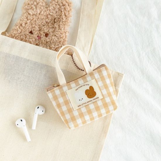 피요 코티드 이어폰 키링 (4종) 