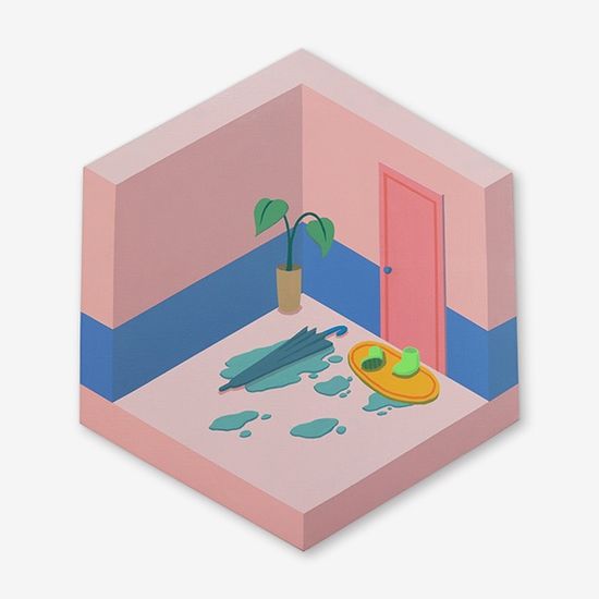 [오픈갤러리]원화작품_차민하, 수면(愁眠)