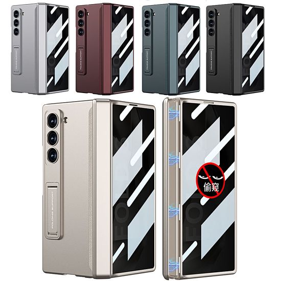 갤럭시 z폴드 6 5 사생활보호 강화유리 힌지 케이스