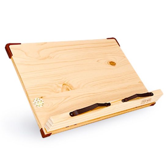 접이식 책받침대 각도조절 나무독서대(WB63F61)