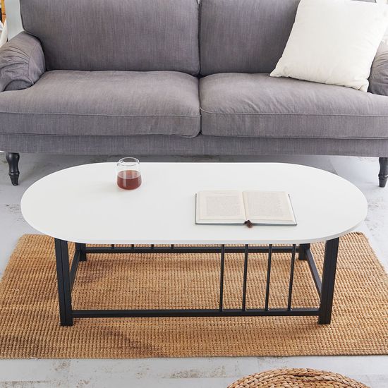 호머 라운드 좌식 테이블 거실 밥상 소파 1200