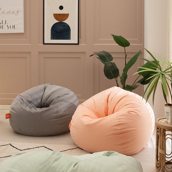 보니타빈백 초대형 코쿤 SC307 스웨이드 소파