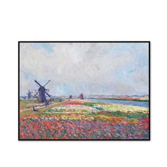[THE BELLA] 모네 - 헤이그 근처의 튤립 들판 Tulip Fields near the Hague