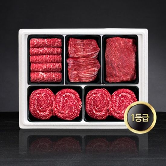 [식탁이야기] 정성 정육세트 1호 2kg (1등급)