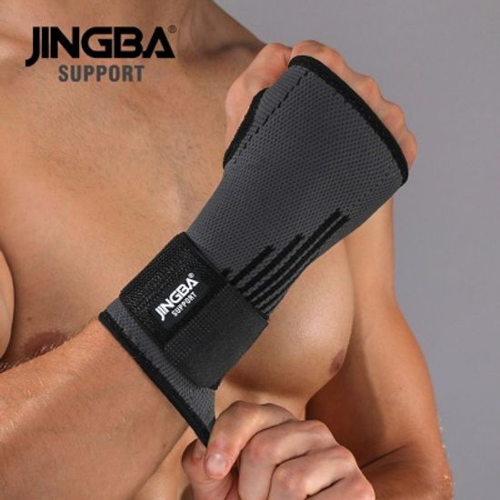 JINGBA 손목보호대 헬스스트랩 손목아대 리스트랩 2개