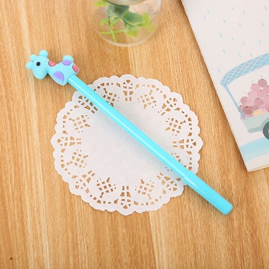 기린 디자인 볼펜(스카이)/중성볼펜 필기구 볼펜모음