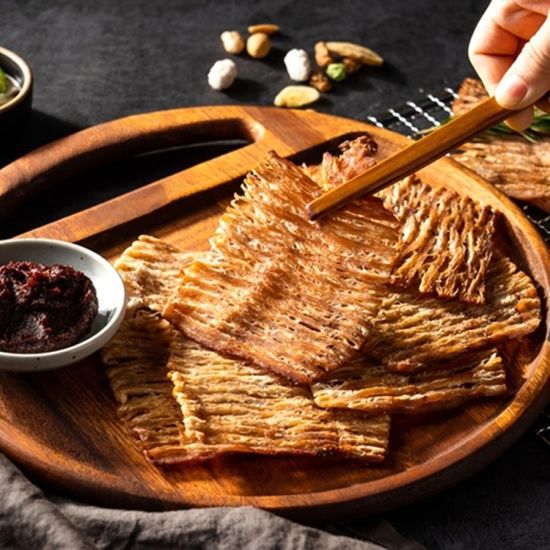 두툼한 편의점 안주 구운 맥반석 오징어 100g
