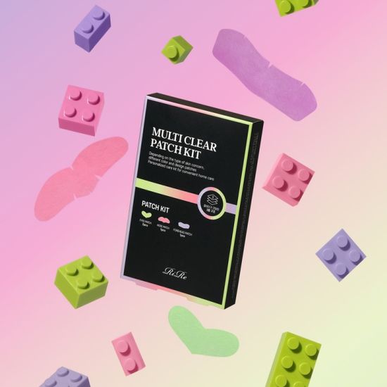 [1+1]리르 멀티 클리어 패치 키트 (8pcs) /맞춤패치