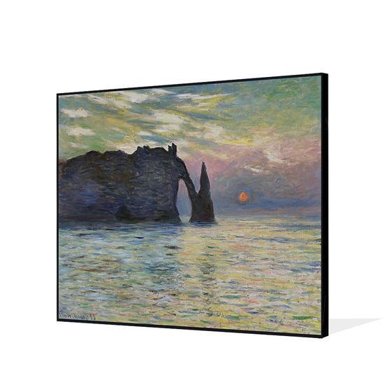 [더벨라] 모네 - 에트르타 절벽의 일몰 