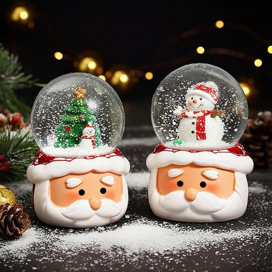  크리스마스 산타 스노우볼 무드등 LCM-SG04