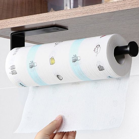 언더 블랙 주방 키친타올 걸이 거치대 홀더