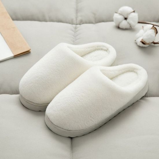 여자겨울슬리퍼 4컬러 1P 털신발 커플 여성 실내화[WA