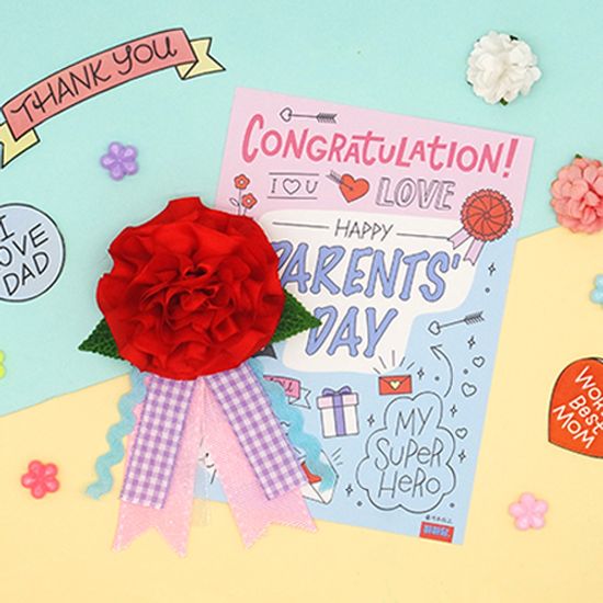 카네이션 브로치 5인용