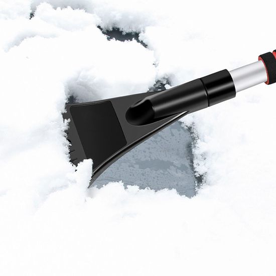 2in1 초강력 자동차 성에제거 도구 롱바디 눈치우기