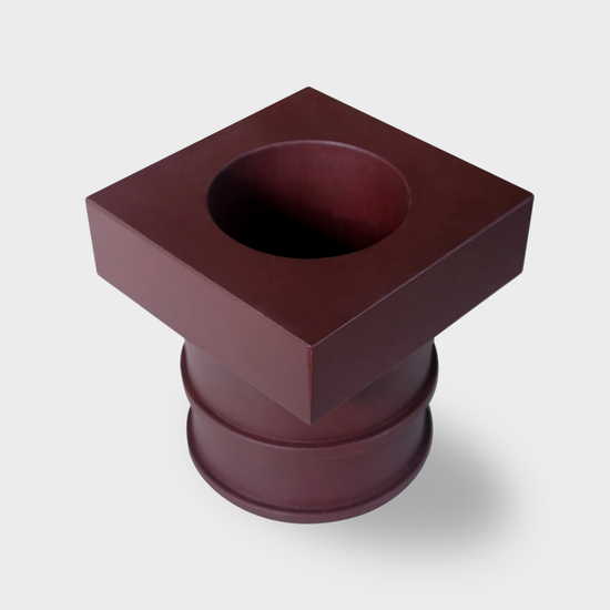 포스트 컬럼 펜슬홀더 - 버건디