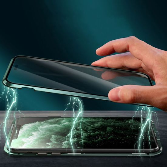 아이폰13 PROMAX 카메라보호 마그네틱 강화유리케이스