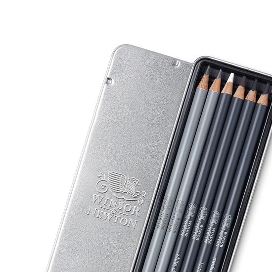 [윈저앤뉴튼] Studio~ 스케치연필/용품 6종 Tin  F191