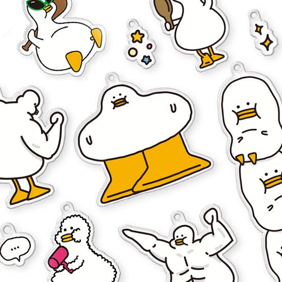 [후덕] 후덕 아크릴 키링 Ver.1